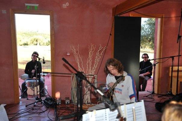 5f1: Snapshot from the days of the CD recording at Eumelia's premises in October 2009